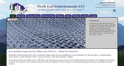 Desktop Screenshot of northeastunderlayments.com